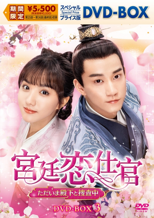 宮廷恋仕官～ただいま殿下と捜査中～　スペシャルプライス版DVD-BOX3